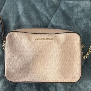 Michael Kors Light Brown Crossbody Bag